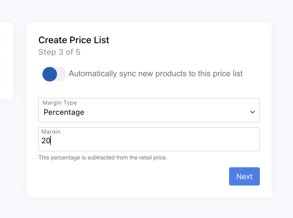 Create Pricing Page