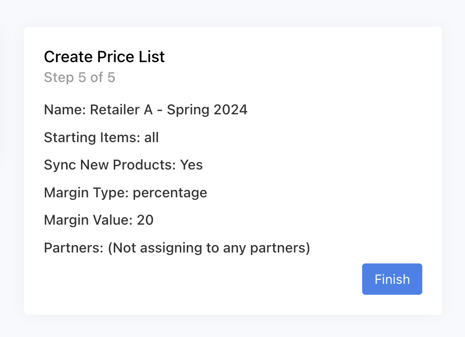 Create Pricing Page